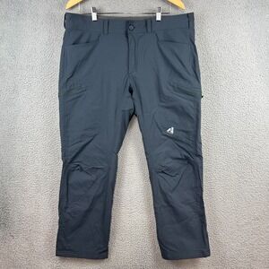 Eddie Bauer Men's First Ascent Fleece Lined Guide Pro Pants 38x30 Steel Blue